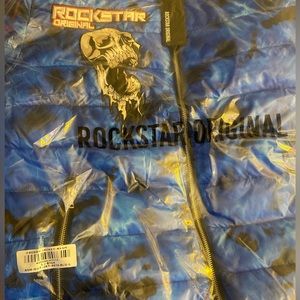 This is a brand new rockstar original puffer coat